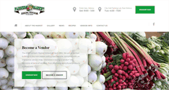Desktop Screenshot of helenafarmersmarket.com